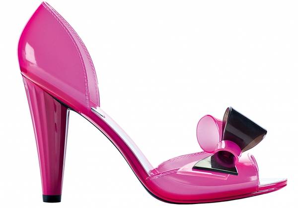 Furla Knallbunte Pumps aus Vinyl